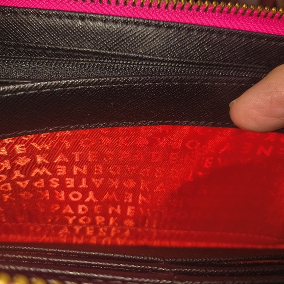 Kate Spade Hayes Street Aiden Hobo Bag Co-ordinating Bonita Stripe Wallet - Picture 12 of 13